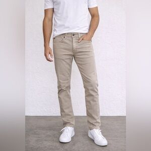 Fidelity Denim Tan Slim Fit Jeans Size 29